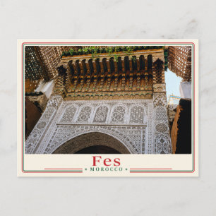 Tarjeta postal de Fes - Marruecos