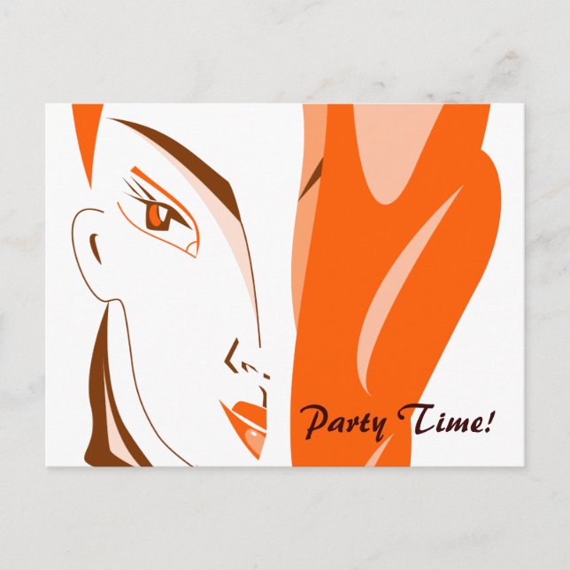 Tarjeta Postal de Fiesta (Anverso)
