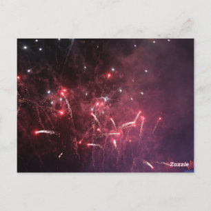 Tarjeta postal de Fireworks