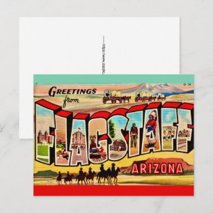 Tarjeta postal de Flagstaff Arizona