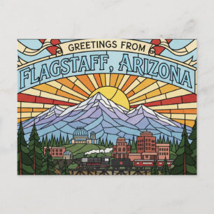 Tarjeta postal de Flagstaff Arizona