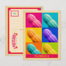 Tarjeta postal de Florencia Alabama Cacahuete Vint