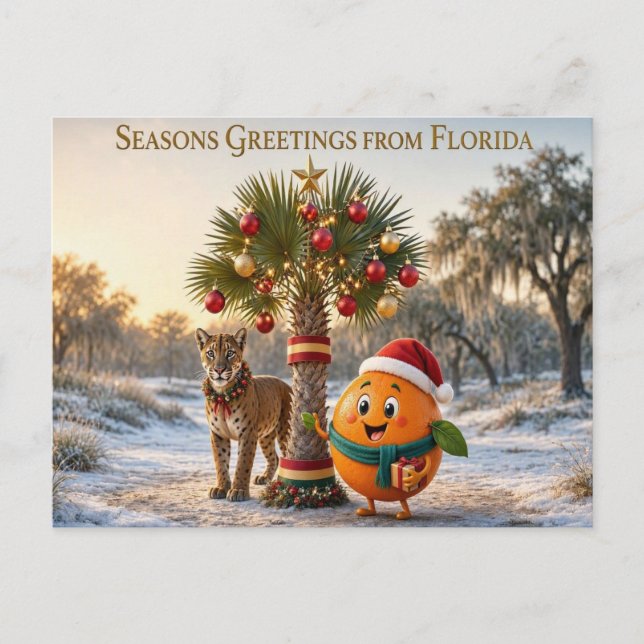Tarjeta postal de FLORIDA (Anverso)