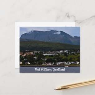 Tarjeta postal de Fort William, Escocia