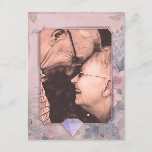 Tarjeta Postal de Foto de Aviso de Fecha de Elegan