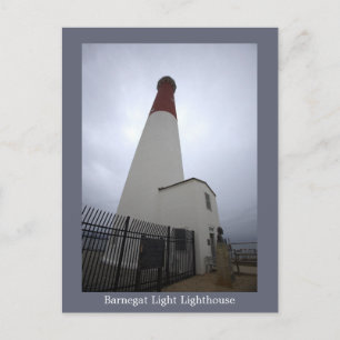 Tarjeta postal de foto de faro Barnegat Light