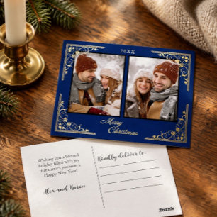 Tarjeta postal de foto de Feliz Navidad