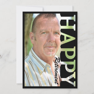 Tarjeta postal de foto de jubilación   Jubilación 