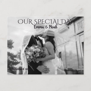 Tarjeta postal de foto de pareja romántica de nues