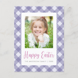 Tarjeta postal de foto de Pascua feliz