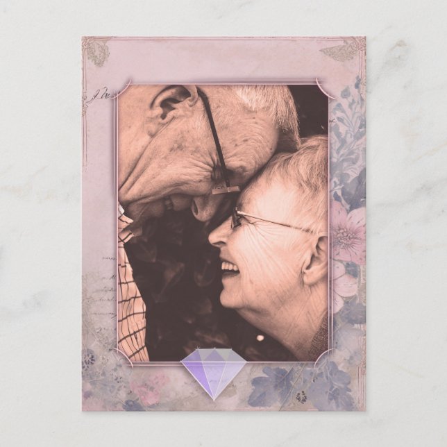 Tarjeta Postal de Foto de Save the Date con Estilo (Anverso)