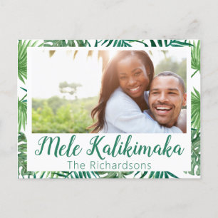 Tarjeta Postal de Foto de Vacaciones Mele Kalikima