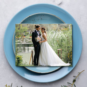 Tarjeta postal de foto del día de la boda favorita