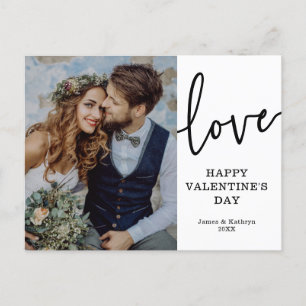 Tarjeta postal de foto del día de San Valentín