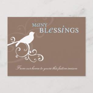TARJETA POSTAL DE FOTO ELEGANTE :: whimsicalbird 1