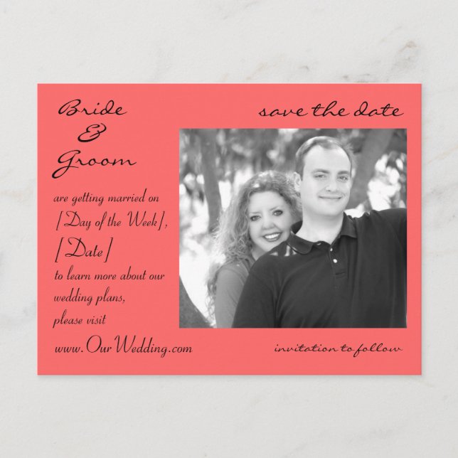Tarjeta postal de FOTO PERSONALIZADA (Anverso)