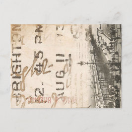 Tarjeta postal de fotografía de Pier de Brighton V