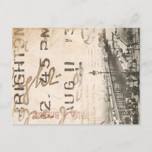 Tarjeta postal de fotografía de Pier de Brighton V