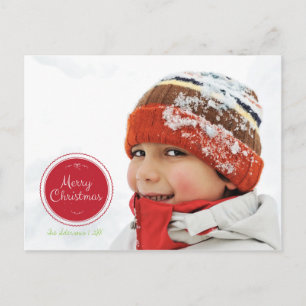 Tarjeta postal de fotos de ferias navideñas