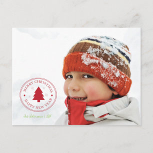 Tarjeta postal de fotos de ferias navideñas