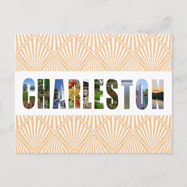Tarjeta postal de fotos de viajes de Charleston So (Anverso)