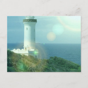 Tarjeta postal de fotos del faro