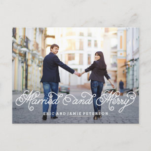 Tarjeta postal de fotos para ferias y casados