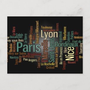 Tarjeta postal de FRANCIA