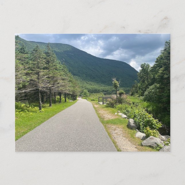 Tarjeta postal de Franconia Notch New Hampshire (Anverso)