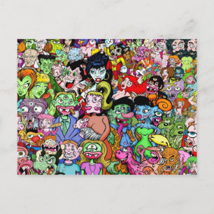 Tarjeta postal de Freaks para Sideshow
