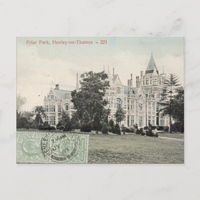 Tarjeta postal de Friar Park #1 (Anverso)