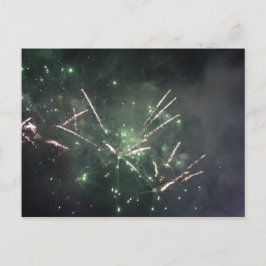 Tarjeta Postal de Fuegos Artificiales