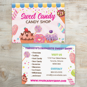 Tarjeta postal de Fun Candy Shop