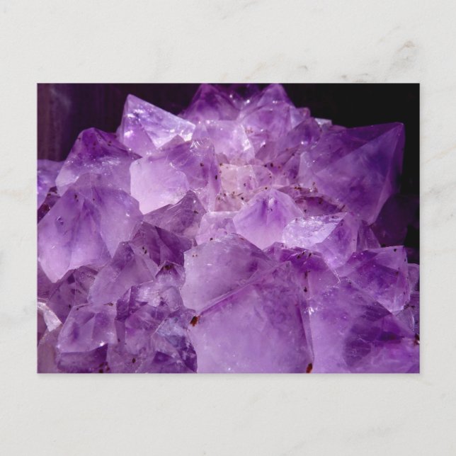 TARJETA POSTAL DE GEMSTONE PURPLE (Anverso)