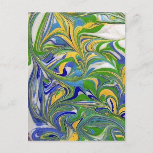 Tarjeta postal de Giro Verde (Anverso)