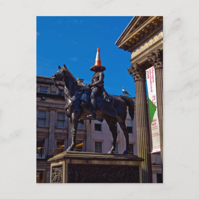 Tarjeta postal de Glasgow (Anverso)