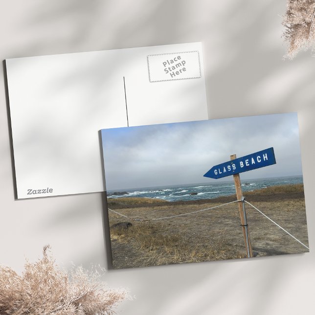 Tarjeta postal de Glass Beach | Fort Bragg, Mendoc (Subido por el creador)