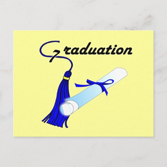 Tarjeta postal de graduación (Anverso)