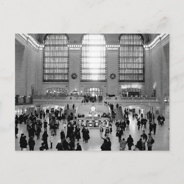 Tarjeta postal de Grand Central Station (Anverso)