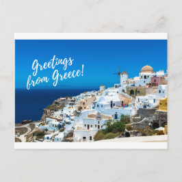 Tarjeta postal de Grecia - Se firma el artículo 20