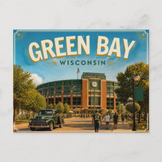Tarjeta postal de Green Bay Wisconsin