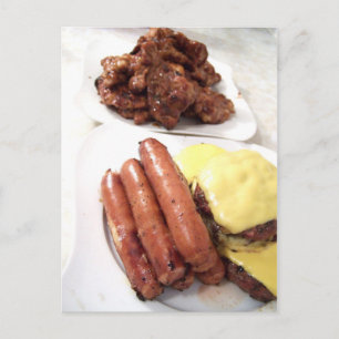 tarjeta postal de grillin