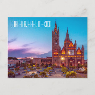 Tarjeta postal de Guadalajara, México