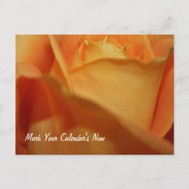 Tarjeta Postal de Guardar la Fecha (Anverso)