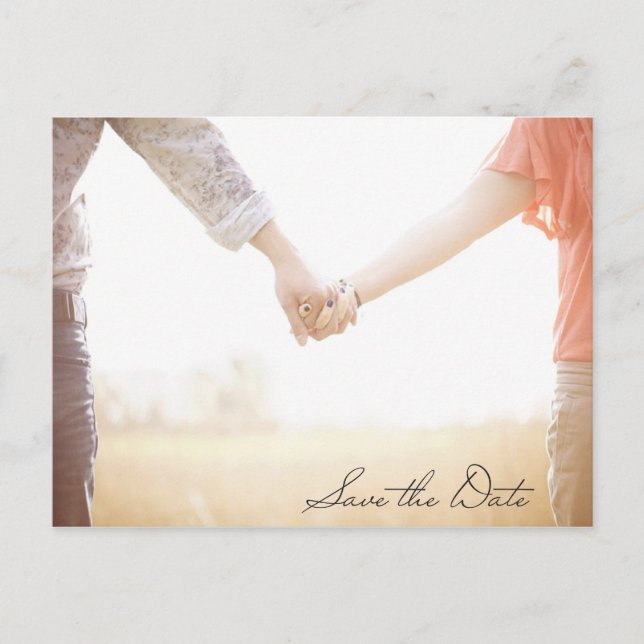 Tarjeta Postal de Guardar la Fecha (Anverso)