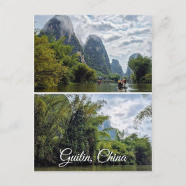 Tarjeta postal de Guilin, China