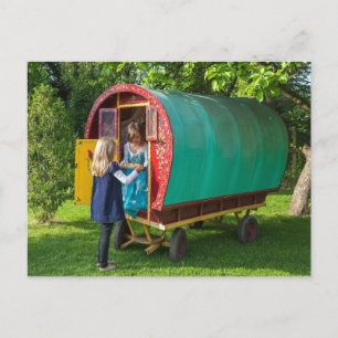 TARJETA POSTAL DE GYPSY CARAVAN