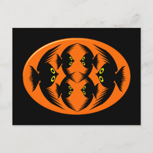 Tarjeta postal de Halloween