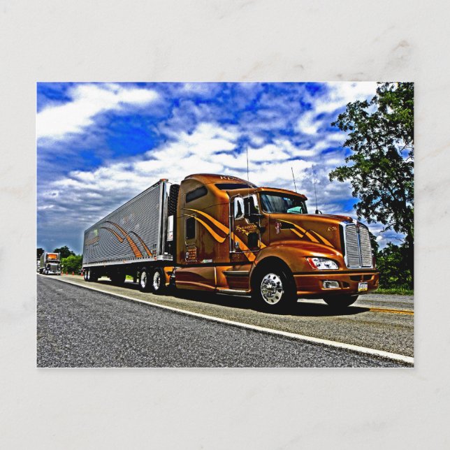 Tarjeta postal de Harring Kenworth T660 (Anverso)