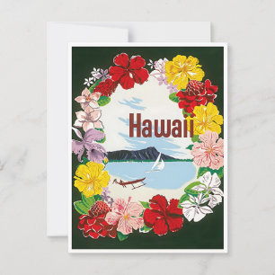 Tarjeta postal de Hawaii